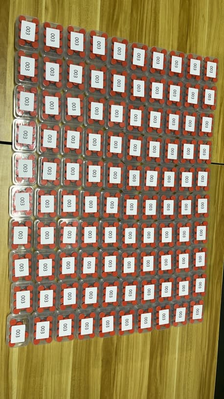 Temperature-controlled storage area inside the Au Peptide Labs warehouse
